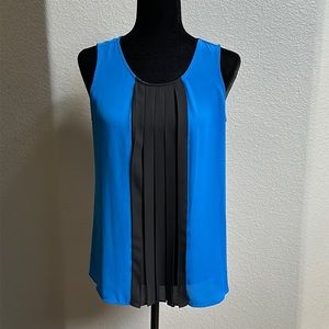Apt 9 Blue and Black Top Size Small